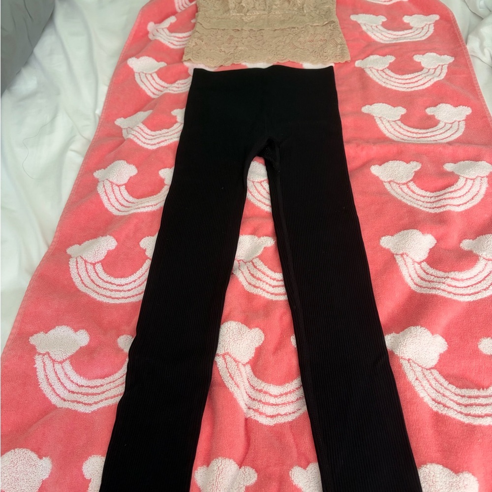 Black Kids Leggings